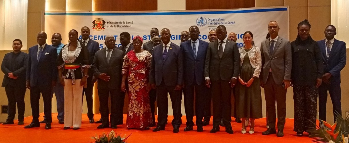 Lancement de la stratégie de coopération Congo - OMS 2025 - 2028